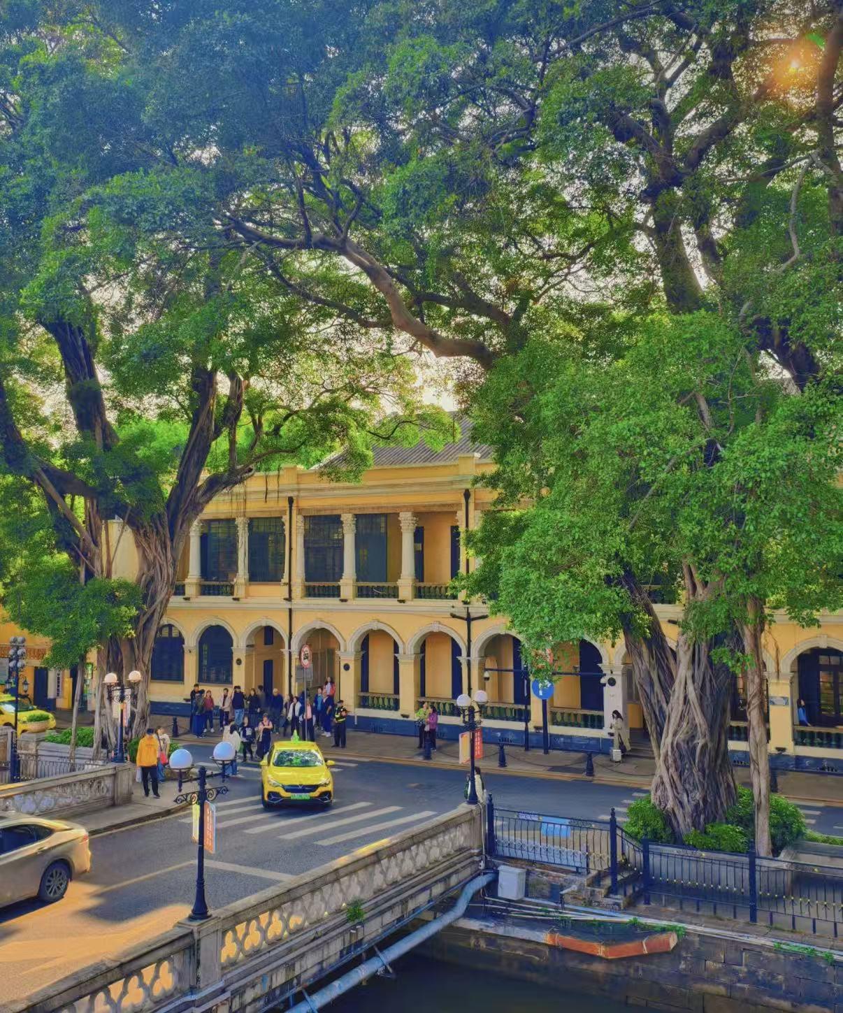 Shamian Island — European colonial architecture